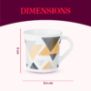 Larah by Borosil Crysta Nivaah Mug Set - Image 3