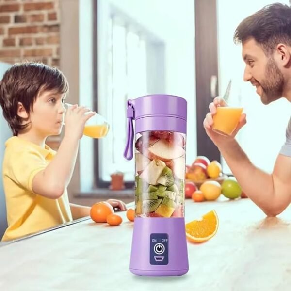 Juice Cup: Portable USB Rechargeable Mini Juicer for Perfect Smoothies - Image 3