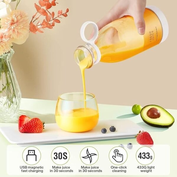 Portable Juicer Blender Machine: Your On-the-Go Healthy Solution - Image 4