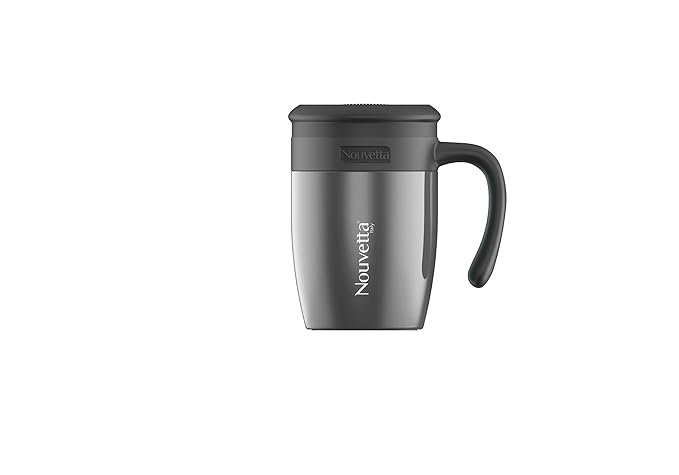 Nouvetta Stricker Vacuum Insulated Double Wall Stainless Steel Mug, 450ml: The Perfect Companion for Your Beverages