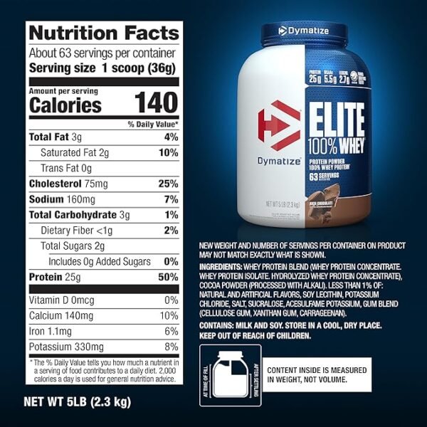 Dymatize Nutrition Elite Whey Protein - Image 4