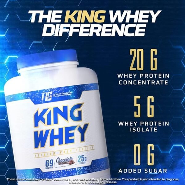 Ronnie Coleman King Whey Protein 5lb - Image 2