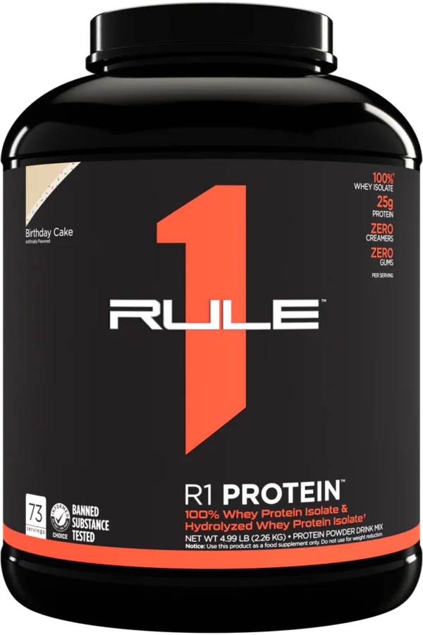 Rule1 R1 Protein Isolates/Hydrolysate - 2.26 kg (5 lb)