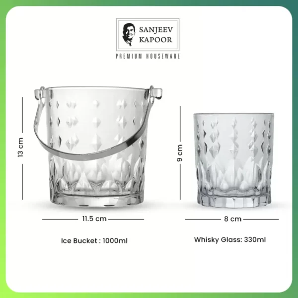 Sanjeev Kapoor Tokyo Ice Bucket Set: The Perfect Addition to Your Bar - Image 3