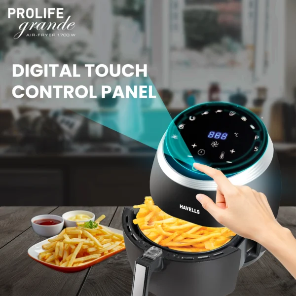 Havells Prolife Grande Air Fryer With Aero Crisp Technology: Perfect Cooking at Your Fingertips - Image 4