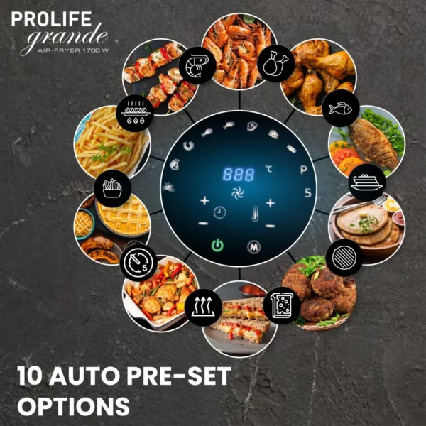 Havells Prolife Grande Air Fryer With Aero Crisp Technology: Perfect Cooking at Your Fingertips - Image 2